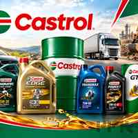 خرید روغن کاسترول (CASTROL) به‌صورت تکی و عمده از روانکار نیکان