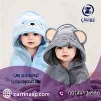 فروش حوله تن پوش نوزادی و بچه گانه