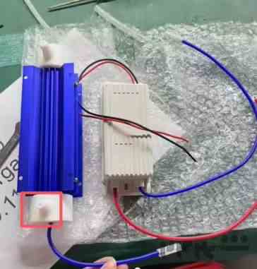 سلول ازن ساز 5 گرمی و 10 گرمی به همراه آدابتور