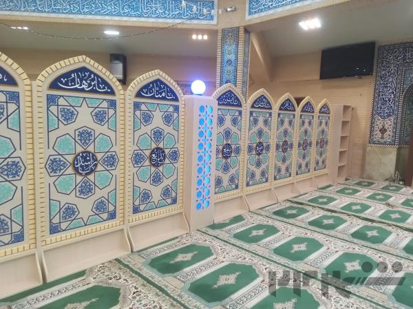 پارتیشن مسجدی تمام ام دی اف ، پارتیشن مسجدی ، پارتیشن پیش ساخته مسجدی