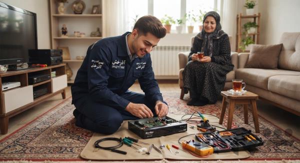 بهترین تعمیرکار رسیور در شرق تهران آذرخش 09027171902