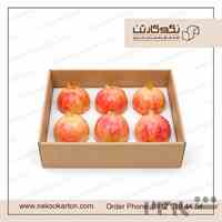 کارتن انار صادراتی،  لیبل انار