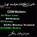  فروش استثنایی gsm modem +نرم افزار رایگان sms